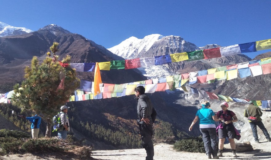 Gangapurna  Mountain